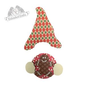 Wood Girl Gnome Add-on: Christmas Gingerbread Man
